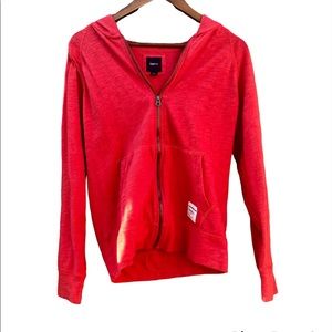 Gap Kids Hoodie Zip-up Sweatshirt/Jacket Orange XXL